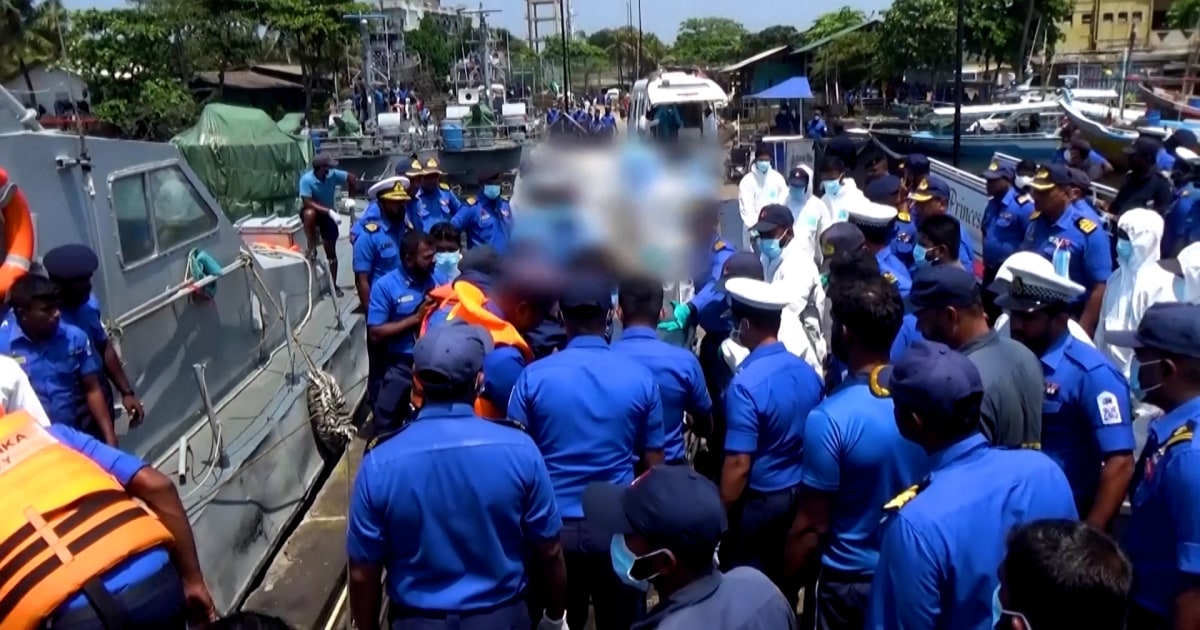 La Armada de Sri Lanka rescata a marineros iraníes tras el ataque con torpedo estadounidense