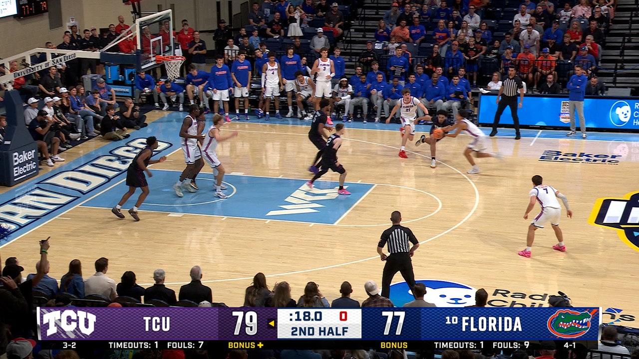 TCU fuerza una falla crucial, lo que ayuda a solidificar la sorpresiva victoria sobre el No. 10 de Florida