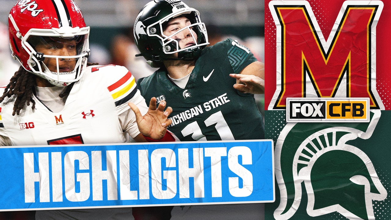 Lo más destacado de Maryland Terrapins vs. Michigan State Spartans | Fútbol universitario FOX