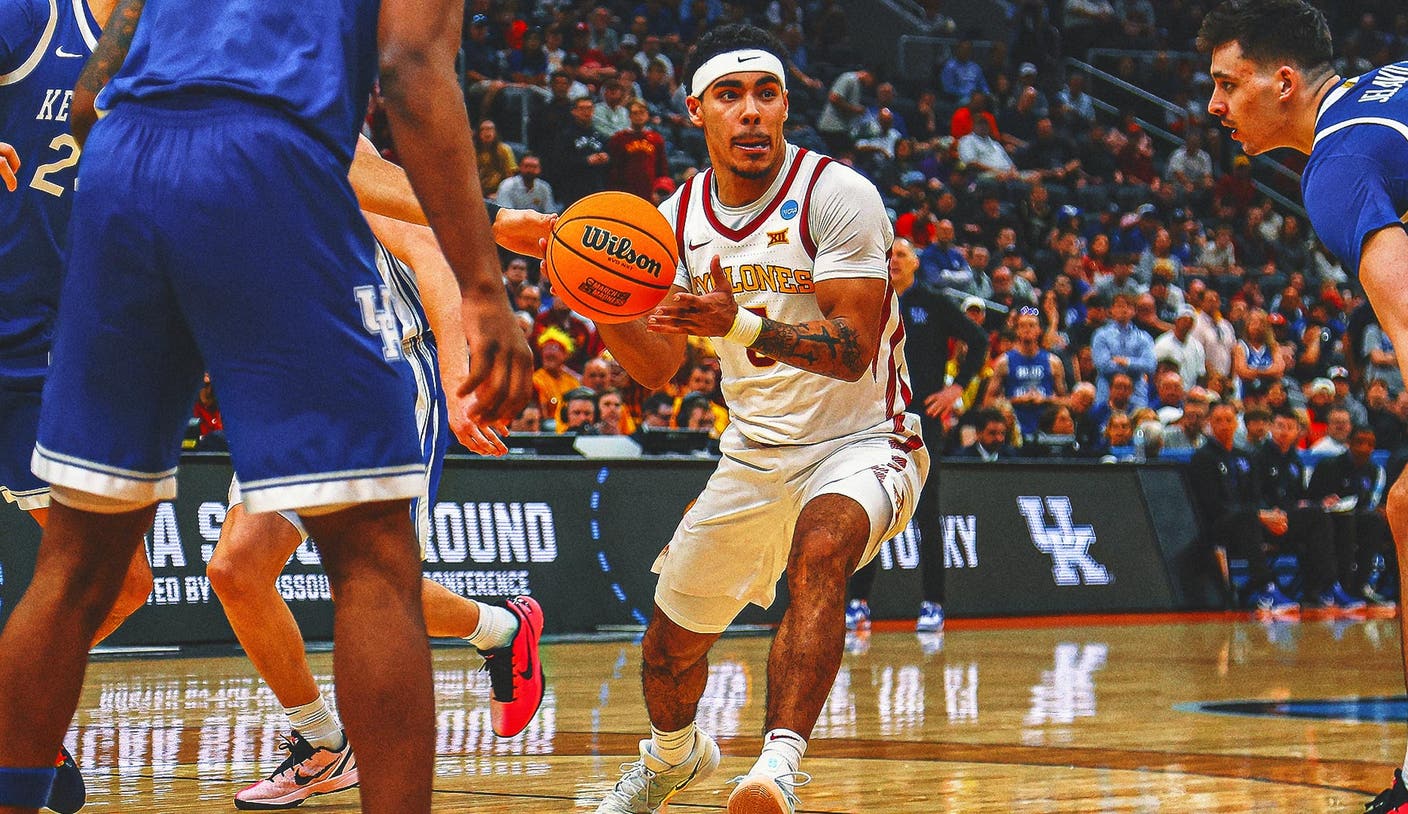 El sembrado No. 2 Iowa State cierra al No. 7 Kentucky para avanzar al Sweet 16