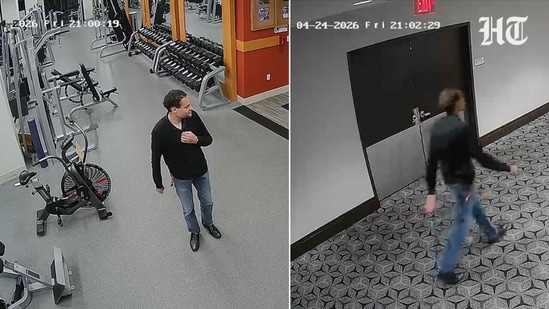 Nuevo video muestra a Cole Tomas Allen deambulando por los pasillos, deteniéndose en el gimnasio antes de irrumpir en la cena de prensa de Trump | Mirar