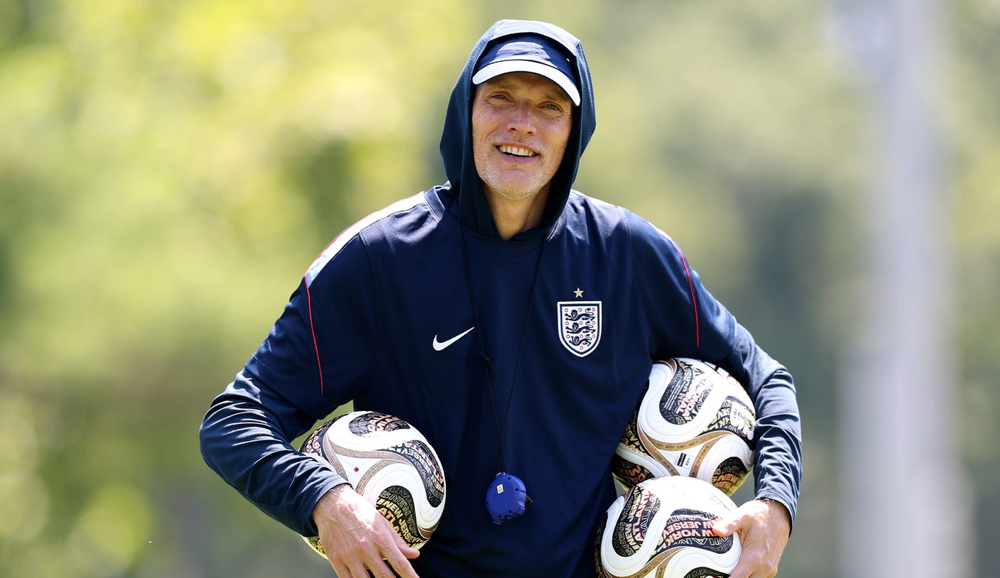¿Cómo está manejando el estrés del Mundial el seleccionador de Inglaterra, Thomas Tuchel? Hielo.