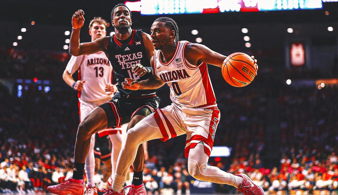 El No. 16 Texas Tech vence al No. 1 Arizona en tiempo extra para la segunda derrota consecutiva de los Wildcats