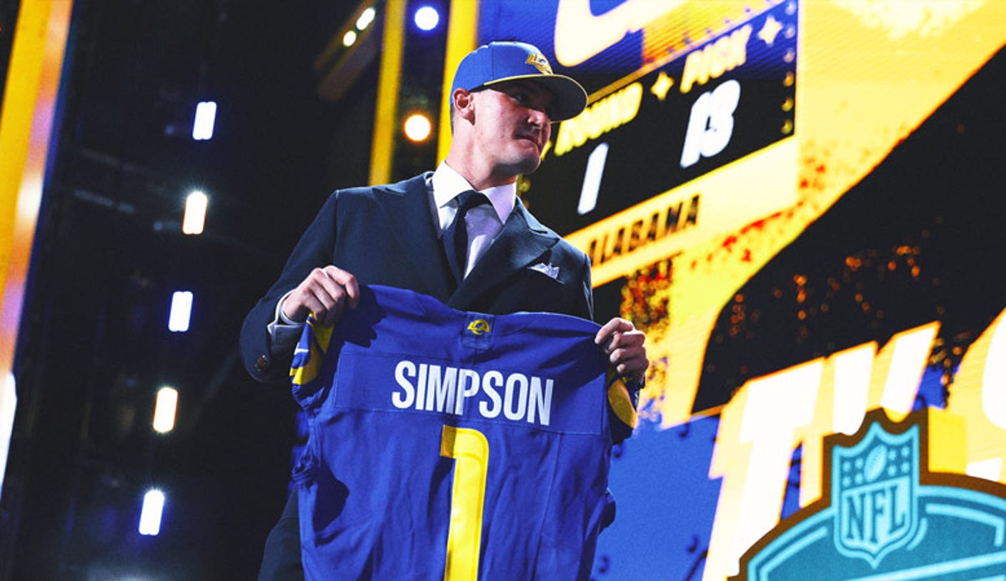 Colin Cowherd sobre los Rams eligiendo QB en el Draft de la NFL: ‘El verdadero ganador es Ty Simpson’