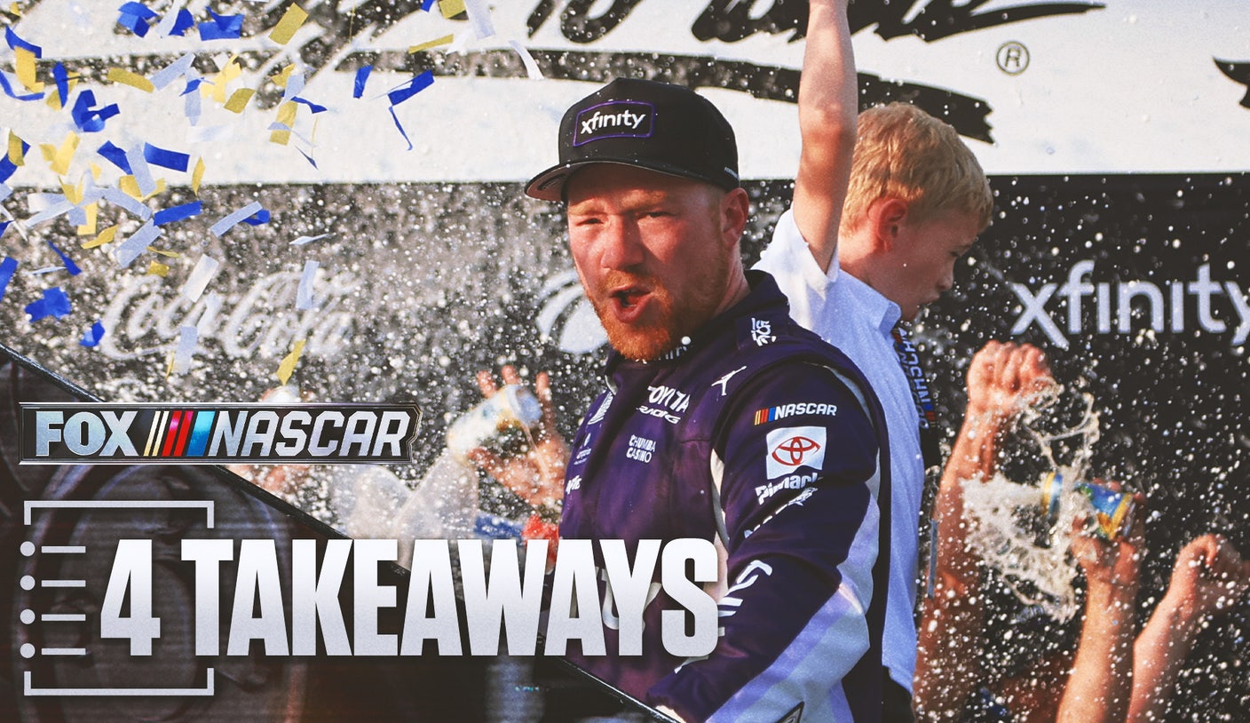 4 conclusiones de la victoria dominante de Darlington, Tyler Reddick y Michael Jordan