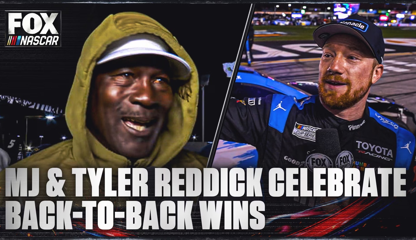 Michael Jordan asombrado por las victorias consecutivas de Tyler Reddick: ‘Holy Mackerel’