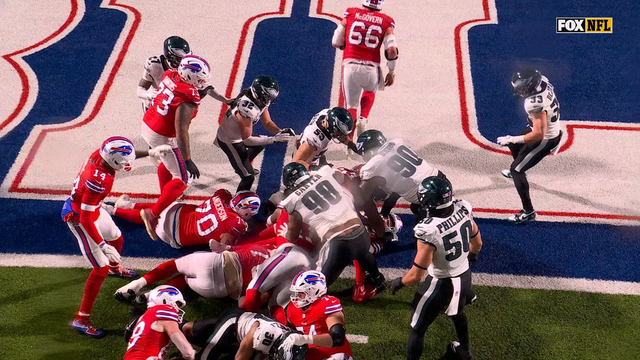 Josh Allen de los Bills corre para touchdown de dos yardas contra los Eagles | Lo más destacado de la NFL