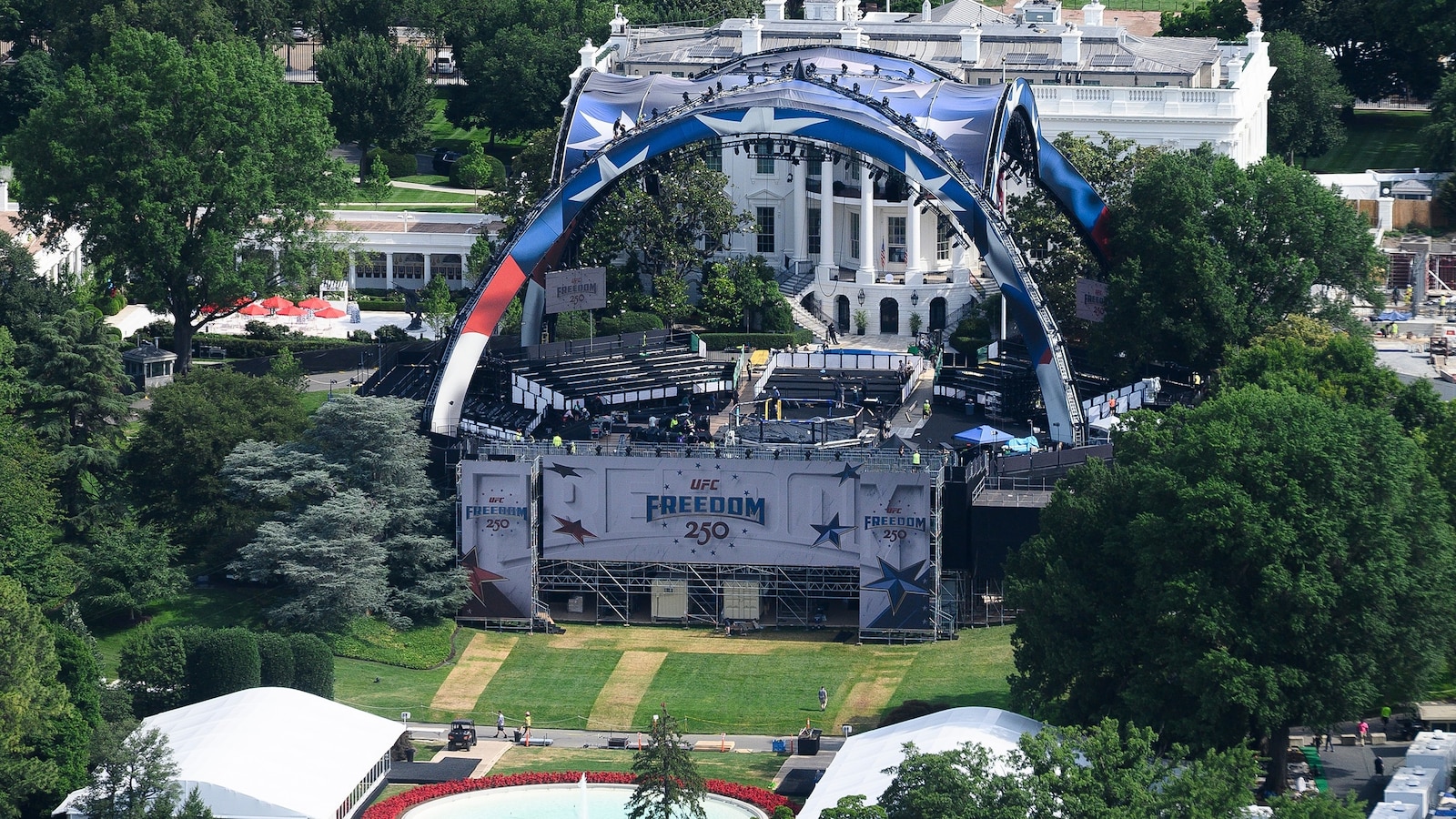 La administración Trump critica la demanda para detener el evento de UFC en la Casa Blanca