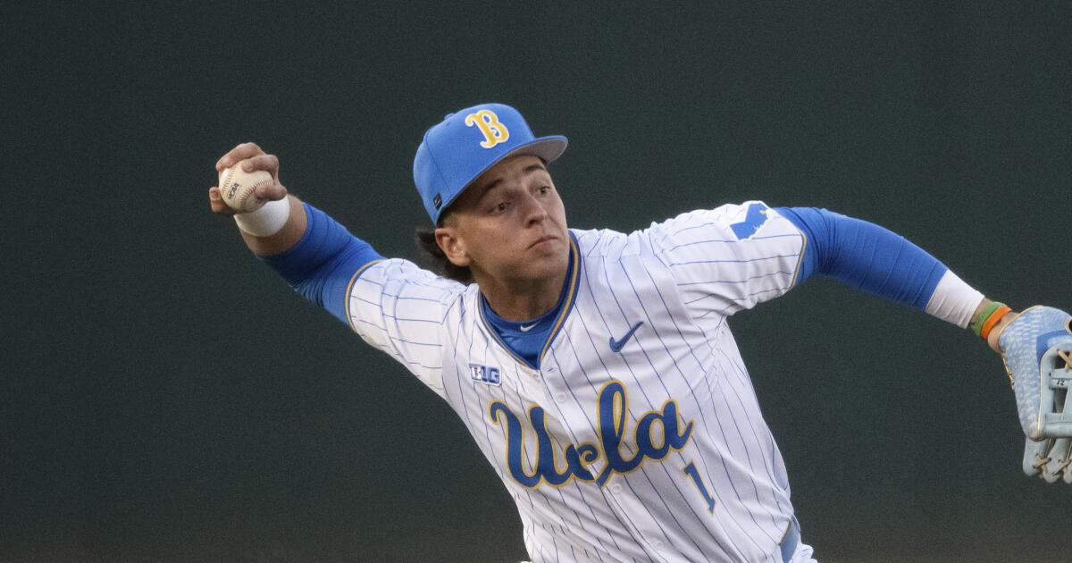 El equipo de béisbol mejor clasificado de UCLA gana 3 juegos contra equipos clasificados