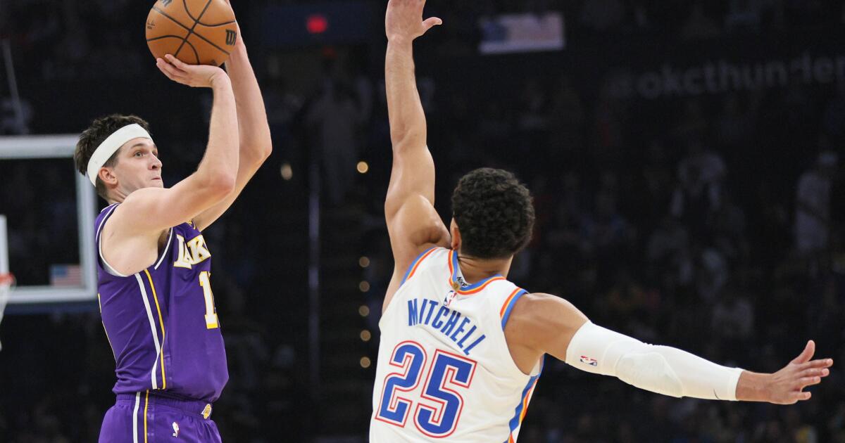 Los Lakers no pueden seguir el ritmo de Oklahoma City y son derrotados
