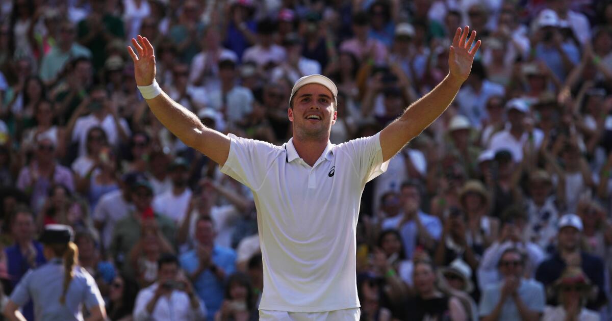 El milagroso viaje de Arthur Fery a Wimbledon lo pone al borde de la historia