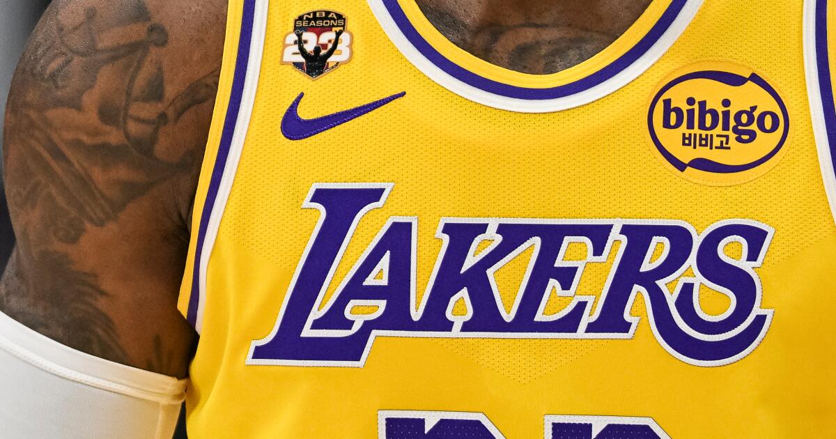Por qué la camiseta de los Lakers de LeBron James tiene un nuevo parche ‘súper genial’