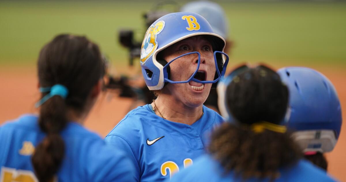 WCWS: Megan Grant se convierte en líder de todos los tiempos en victorias en pista en UCLA