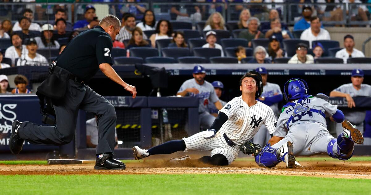 Eliezer Alfonzo da un emocionante primer hit en una derrota de los Dodgers