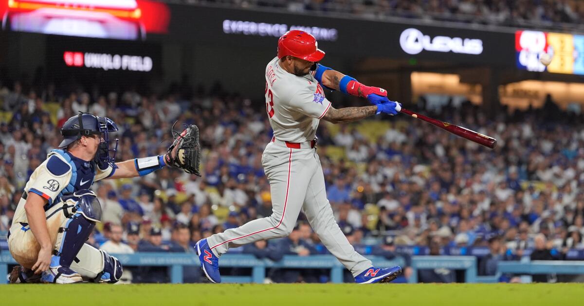 Tanner Scott tiene problemas y los Filis le hacen pagar por la derrota de los Dodgers