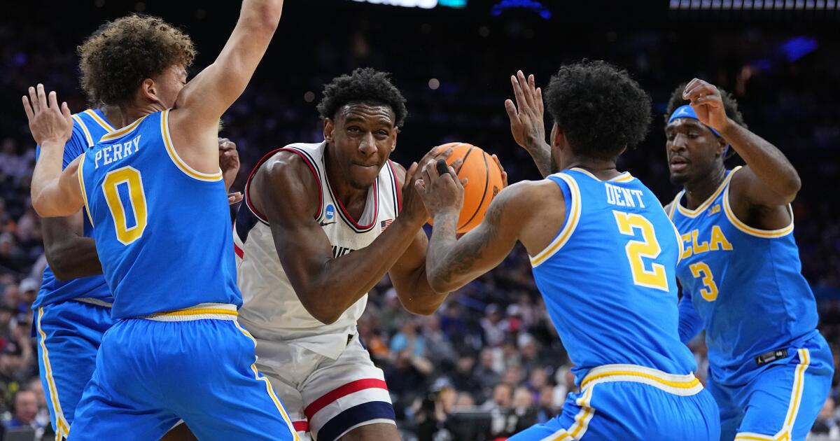 Locura de marzo: las ambiciones de Sweet 16 de UCLA se vieron frustradas por la derrota ante UConn