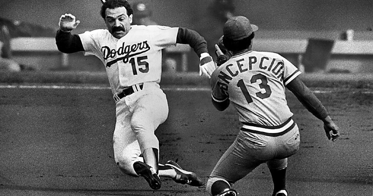 Davey Lopes, antiguo miembro de los Dodgers, muere a los 80 años