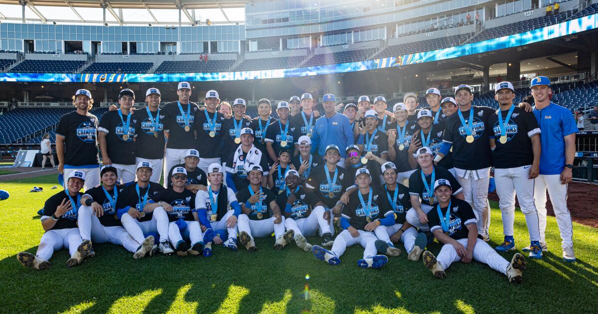 El evento de béisbol de la Universidad de California en Los Ángeles apunta a ganar su primer título del torneo Big Ten