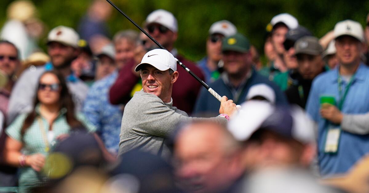 El campeón defensor del Masters, Rory McIlroy, quiere lograr aún más