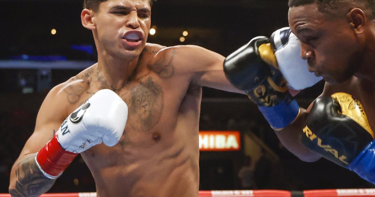 Ryan García listo para regresar al ring en una pelea por el título contra Mario Barrios