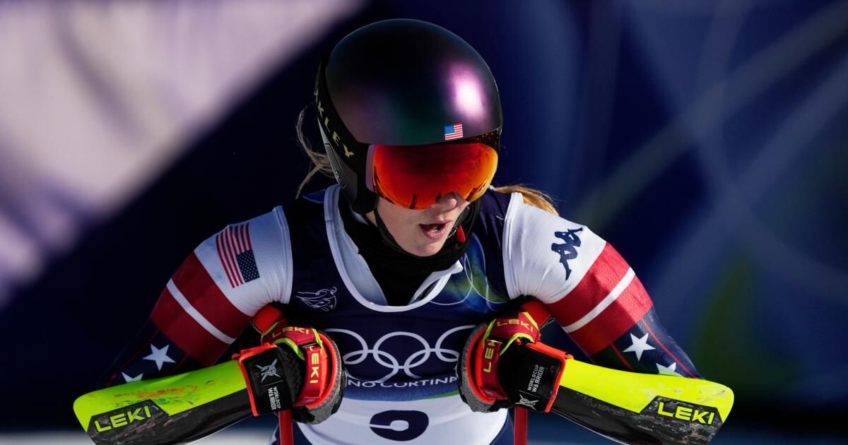 Los problemas olímpicos de Mikaela Shiffrin continúan con el 11º puesto en slalom gigante