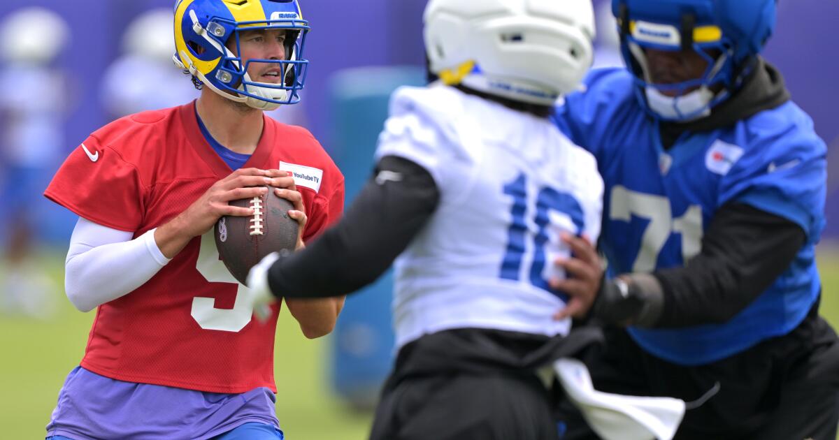 Campamento de entrenamiento de los Rams: qué tener en cuenta después de una temporada baja de gran éxito
