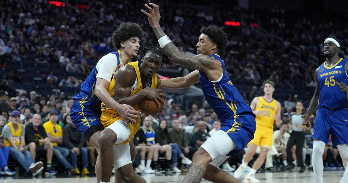 Adou Thiero de los Lakers espera aprender y liderar en la liga de verano