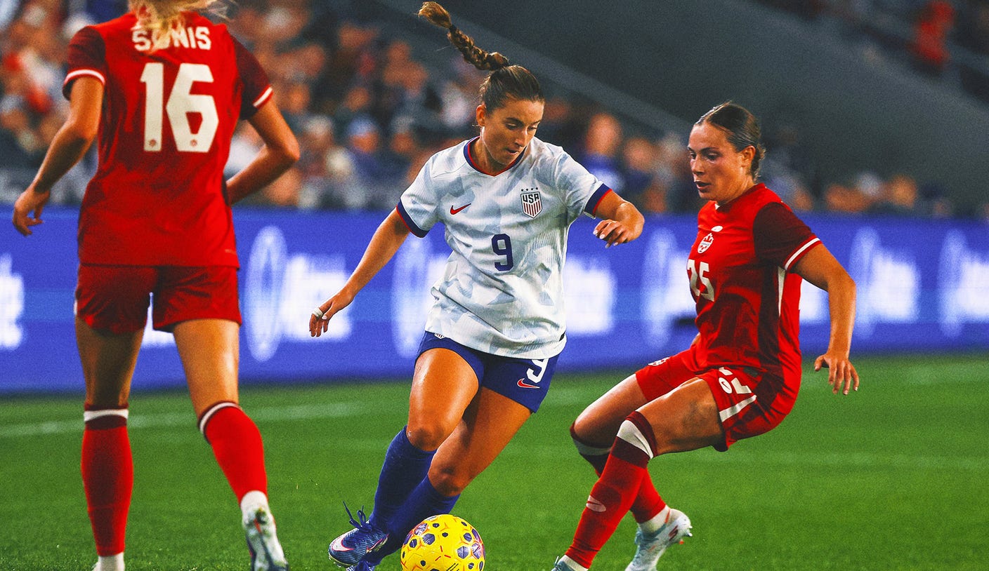 Aly Sentnor anota en la victoria de Estados Unidos por 1-0 sobre Canadá en la Copa SheBelieves