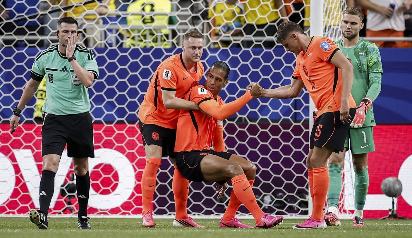 ‘No podía sentir mi pierna’: Virgil Van Dijk sufre una lesión en la victoria de Suecia