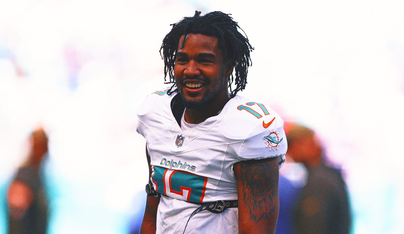 Se informa que los Broncos adquieren al WR estrella de los Dolphins, Jaylen Waddle