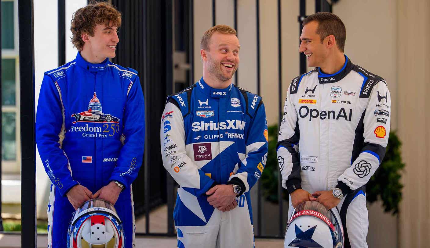 INDYCAR hace una parada en la Casa Blanca antes de Freedom 250