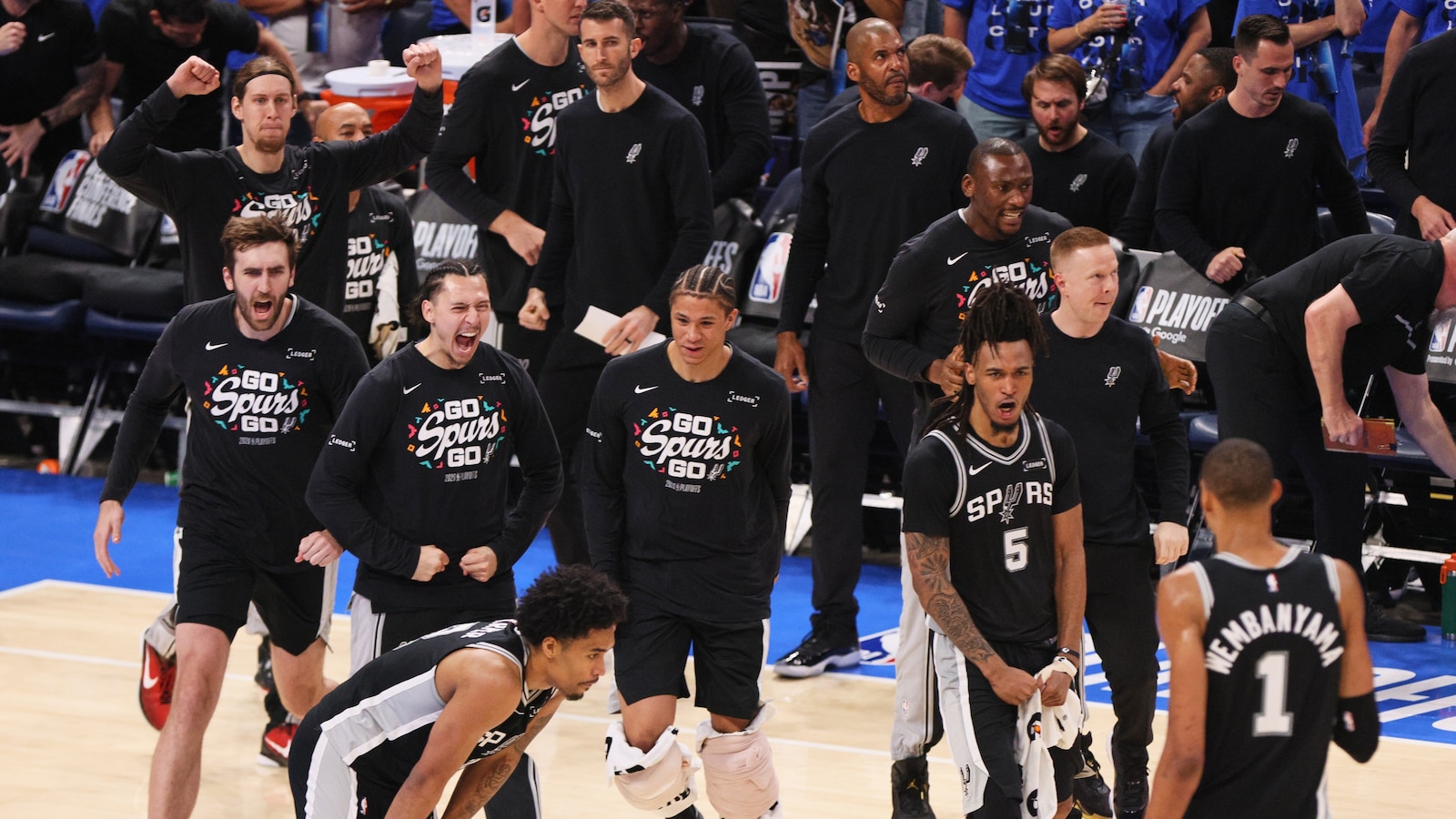 Los Spurs ganan el Oeste y derrotan al Thunder 111-103 en el Juego 7 para avanzar a las Finales de la NBA.
